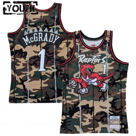 Dres Toronto Raptors Tracy McGrady 1 Woodland Camo Swingman - Dječji